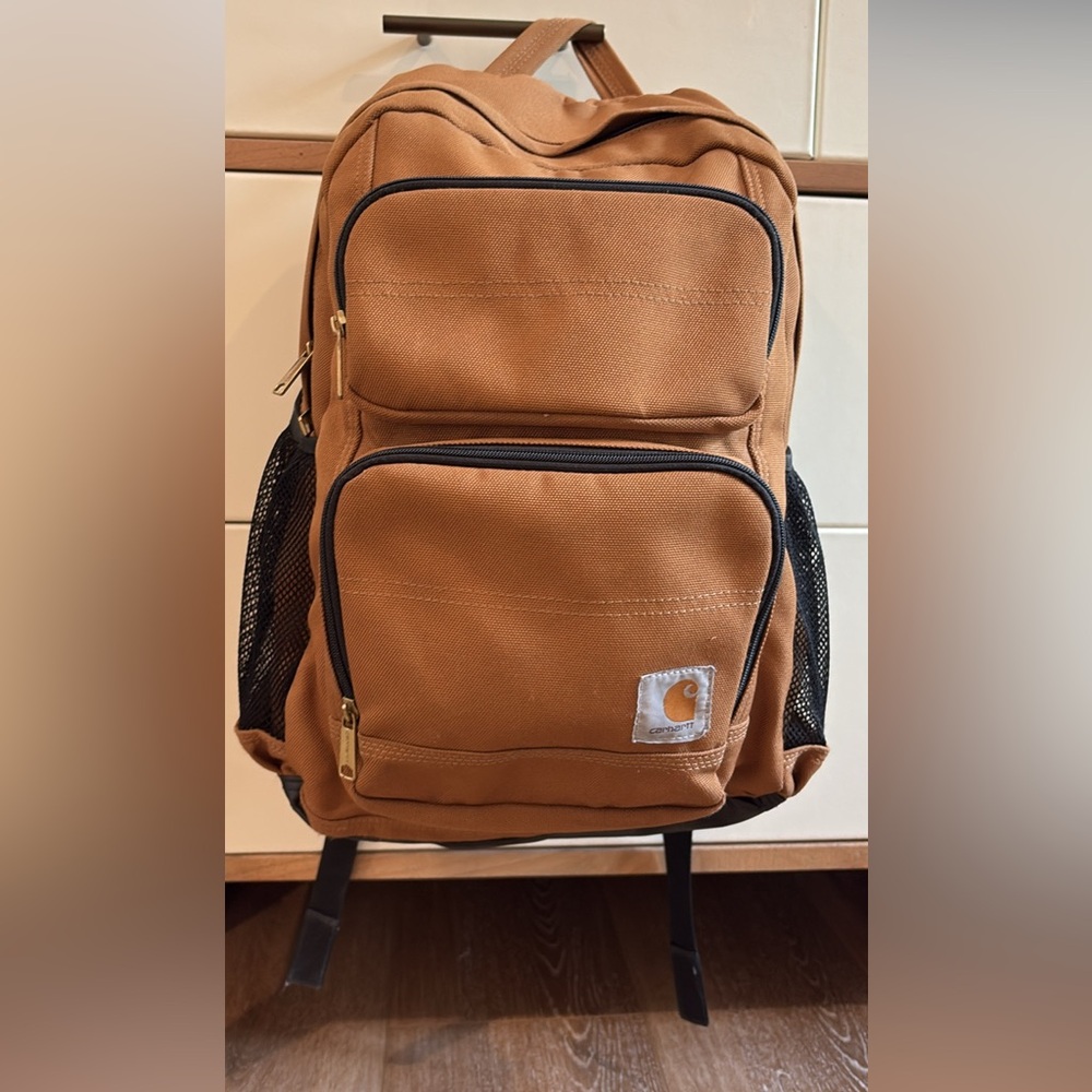 Carhartt | Brown Tan Canvas Backpack
